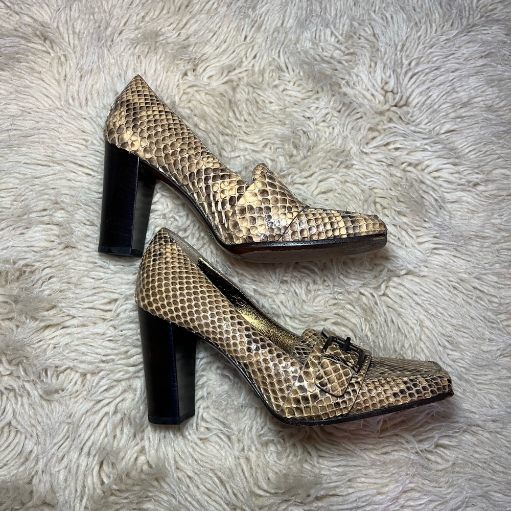 Dolce & Gabbana Python Heels - Picture 2 of 5